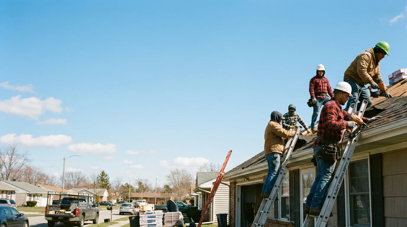 Roofing in Ladoga, IN near me